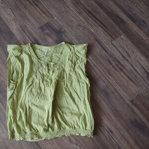 Green Ladies 100% Cotton By Sonoma